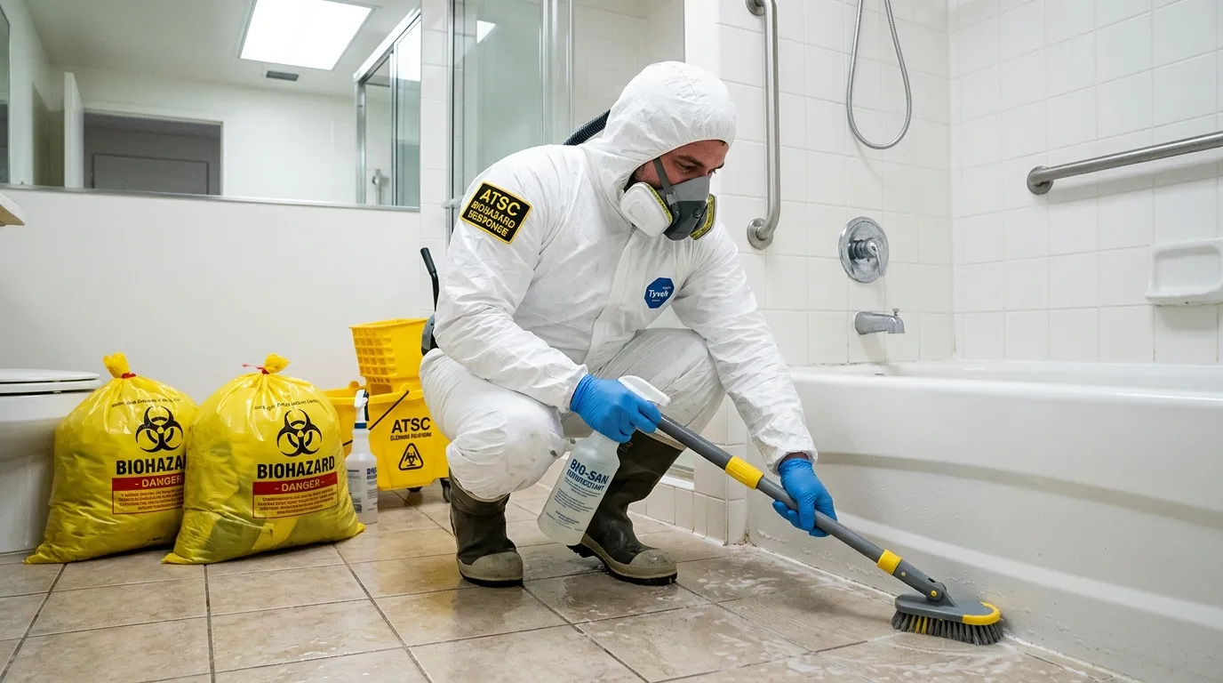 Decontamination equipment deployed for Blood Cleanup in North Haven